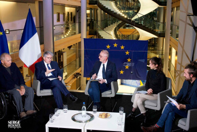 Das Europazentrum Robert Schuman trifft Wolfgang Schäuble und Patrick Hetzel