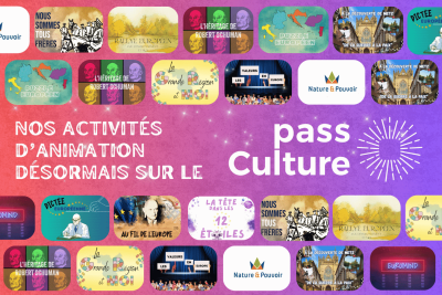 Our workshops are now available on the Pass Culture!