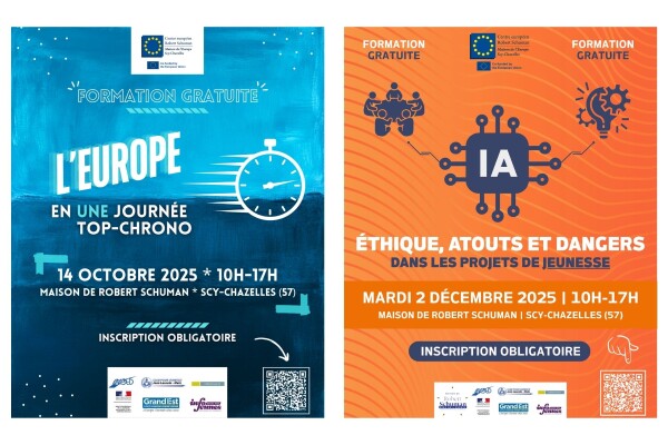 Inscription ouverte pour deux formations du Centre européen Robert Schuman (14 octobre et 2 décembre)