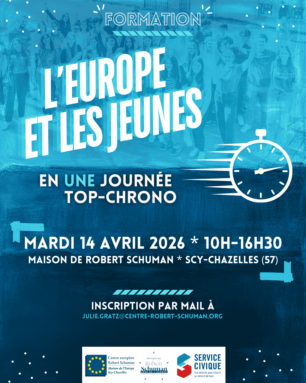 14/04/26 L'Europe et les jeunes en une journée top-chrono (auf französisch)