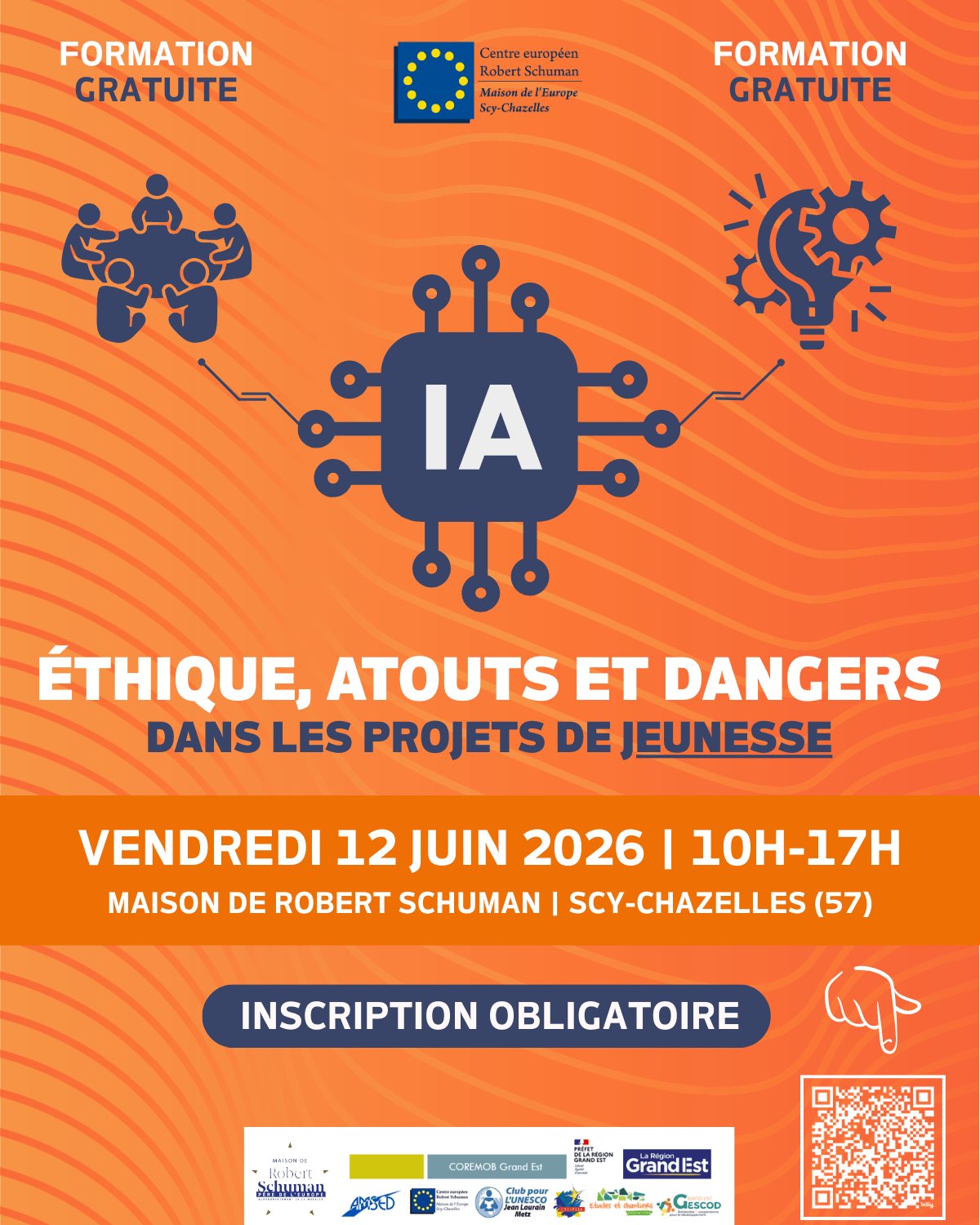 Vendredi 12 juin 2026 - IA : éthique, atouts et dangers dans les projets de jeunesse