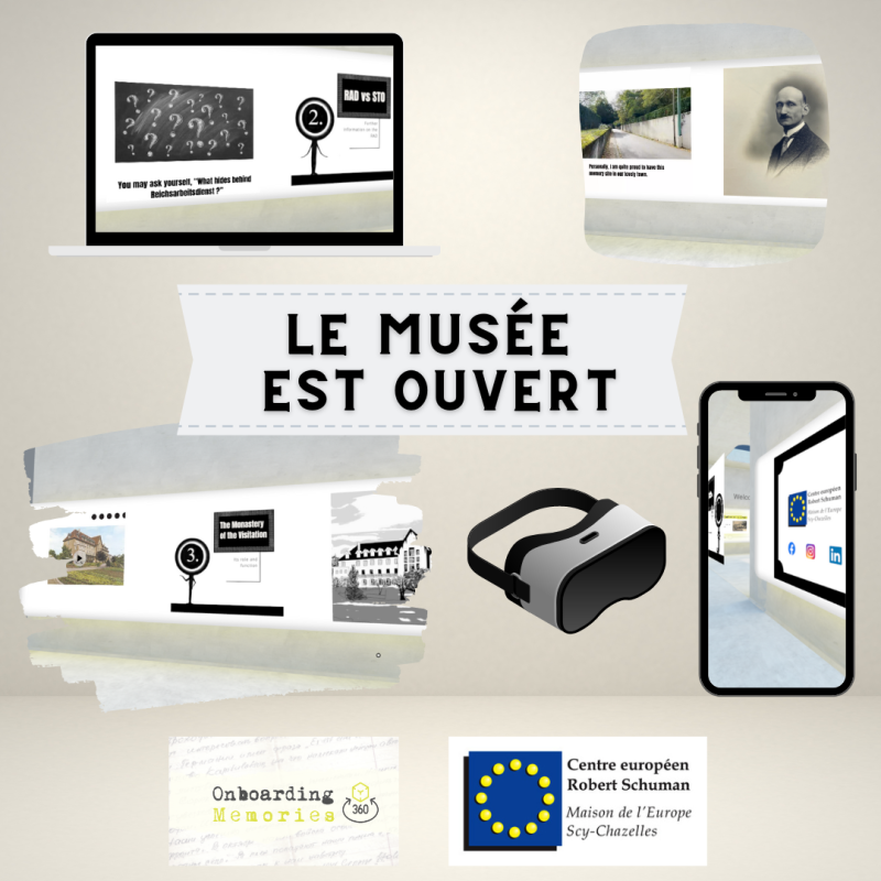 Discover the virtual museum of the project 'Onboarding Memories' !